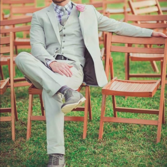 Men’s Express Slim Fit Suit - Picture 1 of 14